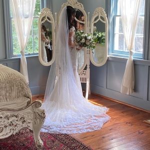 Wedding bridal veil